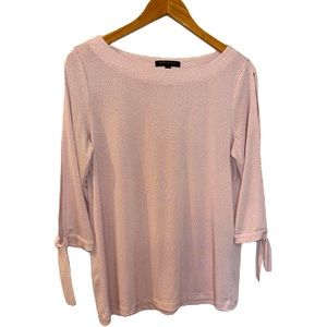 Banana Republic Factory Pink Tunic Top With Open Sleeves Size Medium